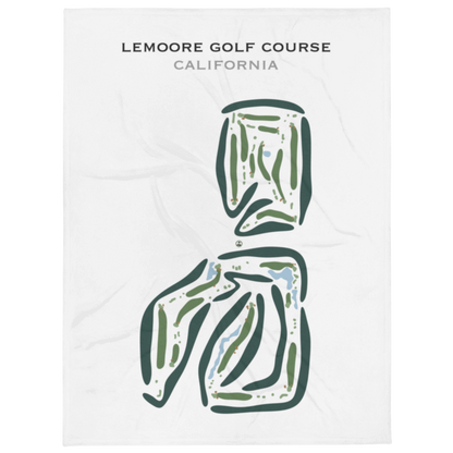 Lemoore Golf Course, California - Printed Golf Courses