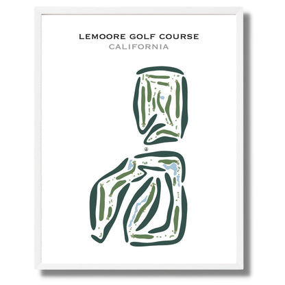 Lemoore Golf Course, California - Printed Golf Courses
