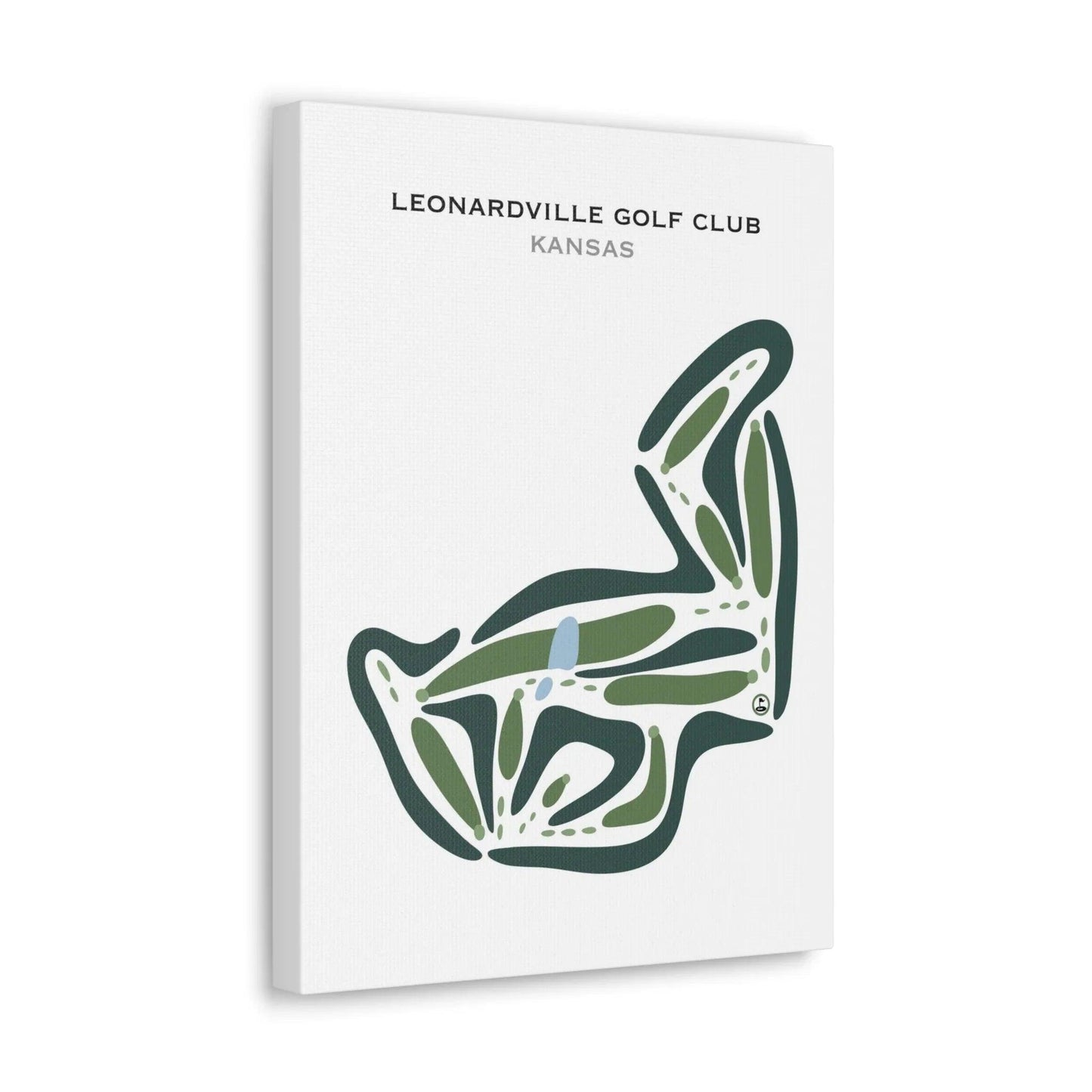 Leonardville Golf Club, Kansas - Printed Golf Courses