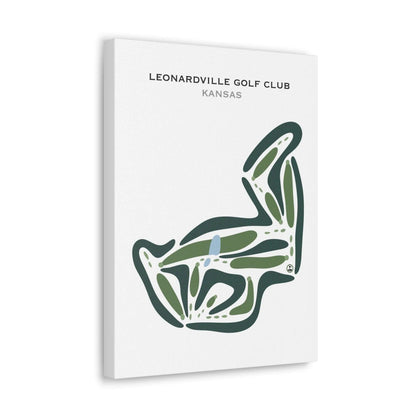 Leonardville Golf Club, Kansas - Printed Golf Courses