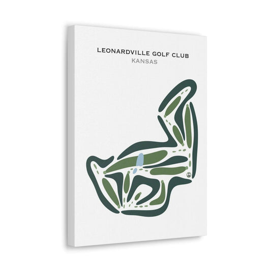Leonardville Golf Club, Kansas - Printed Golf Courses