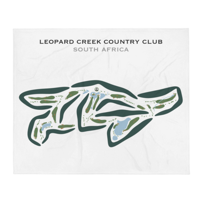 Leopard Creek Country Club, South Africa - Printed Golf Courses