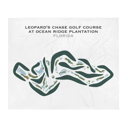 Leopard's Chase Golf Course at Ocean Ridge Plantation, Florida - Printed Golf Courses