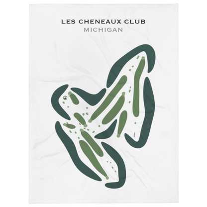 Les Cheneaux Club, Michigan - Printed Golf Courses