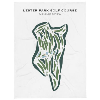 Lester Park Golf Course, Minnesota - Printed Golf Courses