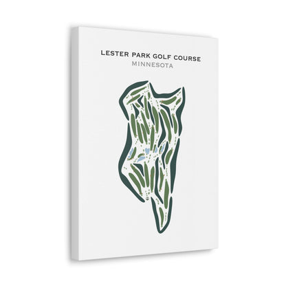 Lester Park Golf Course, Minnesota - Printed Golf Courses