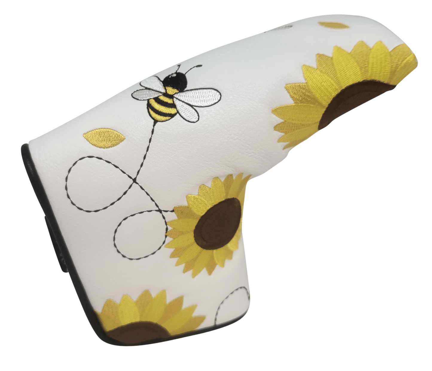 Let It Bee Embroidered Blade Putter Cover by ReadyGOLF