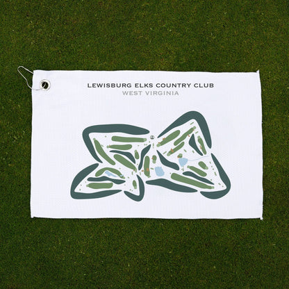 Lewisburg Elks Country Club, West Virginia - Printed Golf Courses