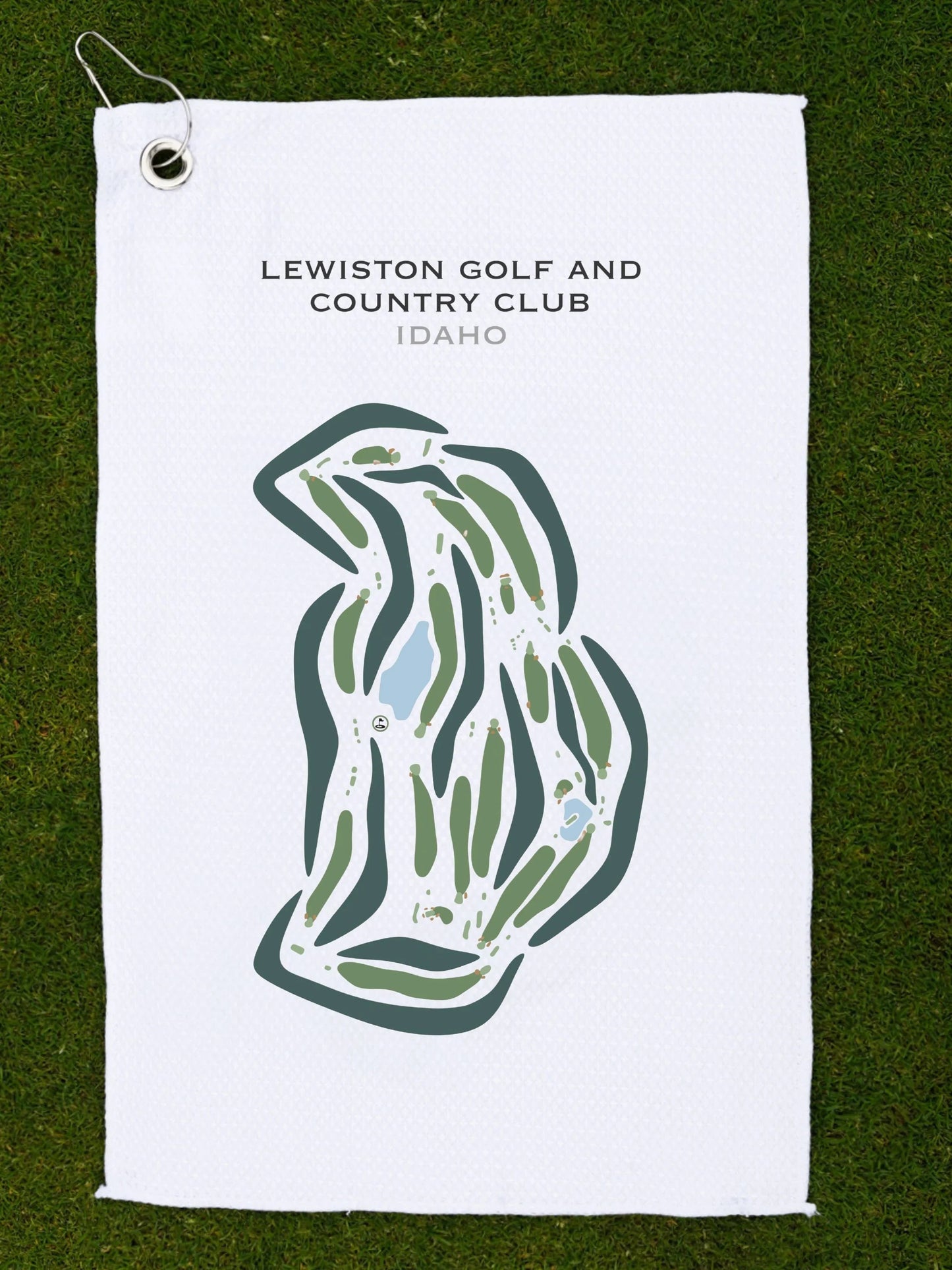 Lewiston Golf and Country Club, Idaho - Printed Golf Courses