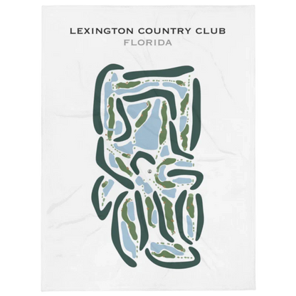 Lexington Country Club, Florida - Printed Golf Courses