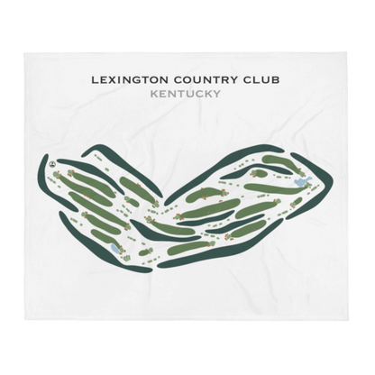 Lexington Country Club, Kentucky - Printed Golf Courses
