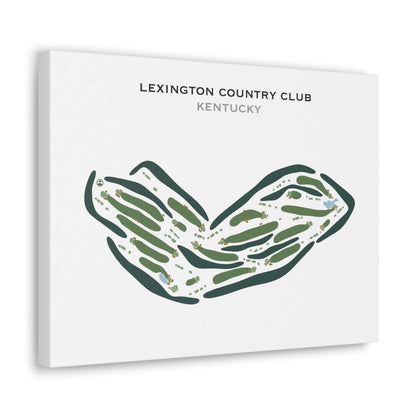 Lexington Country Club, Kentucky - Printed Golf Courses
