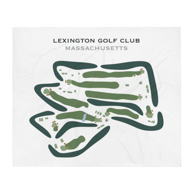 Lexington Golf Club, Massachusetts - Printed Golf Courses