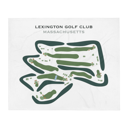 Lexington Golf Club, Massachusetts - Printed Golf Courses