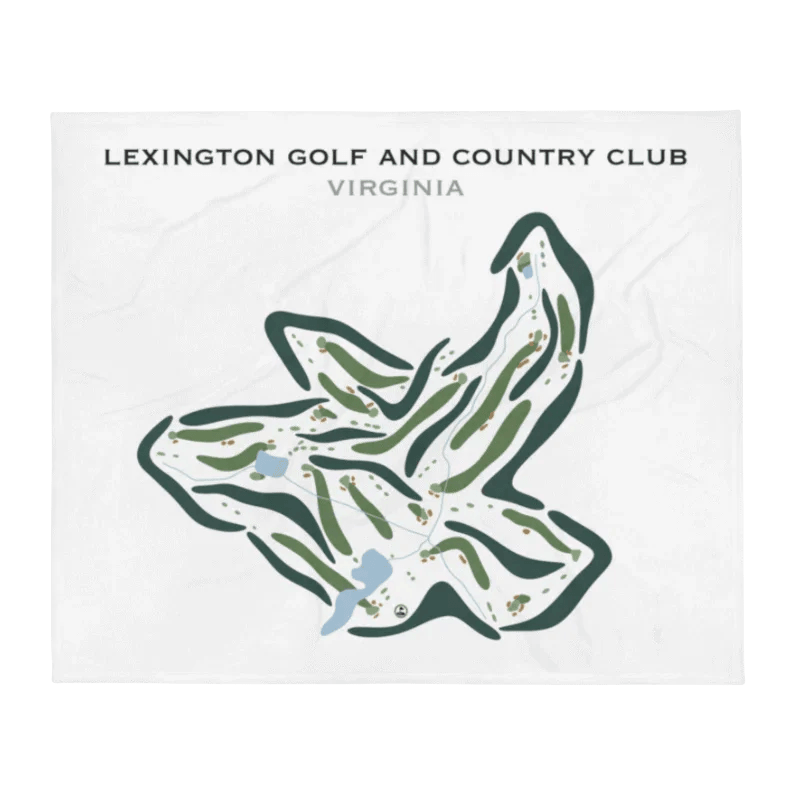 Lexington Golf & Country Club, Virginia - Printed Golf Courses