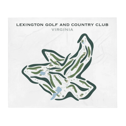 Lexington Golf & Country Club, Virginia - Printed Golf Courses
