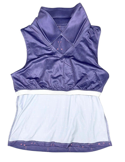Leyton Youth Girls' Sleeveless Polo