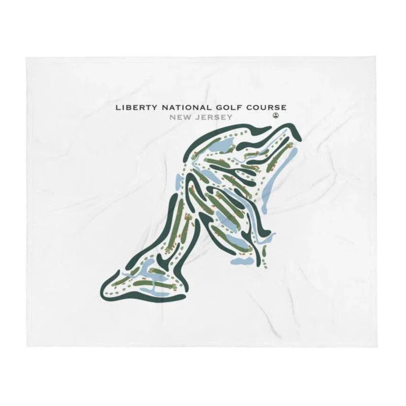 Liberty National Golf Course, New Jersey - Printed Golf Courses