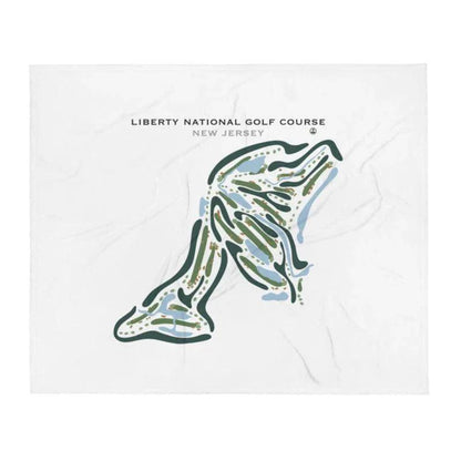 Liberty National Golf Course, New Jersey - Printed Golf Courses