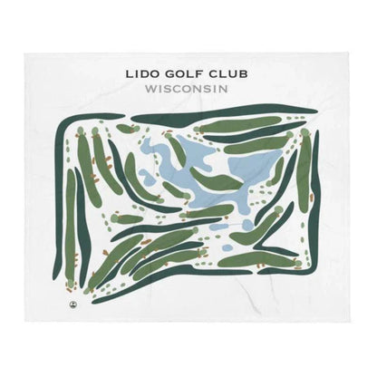 Lido Golf Club, Wisconsin - Printed Golf Courses