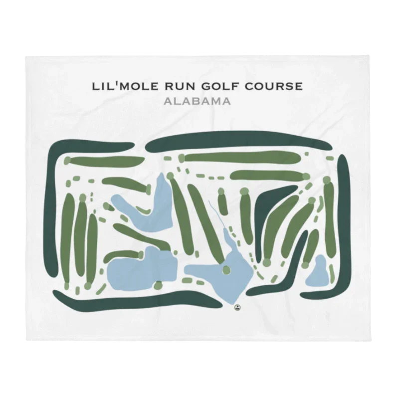 Lil' Mole Run Golf Course, Alabama - Printed Golf Courses
