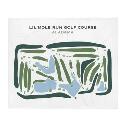 Lil' Mole Run Golf Course, Alabama - Printed Golf Courses