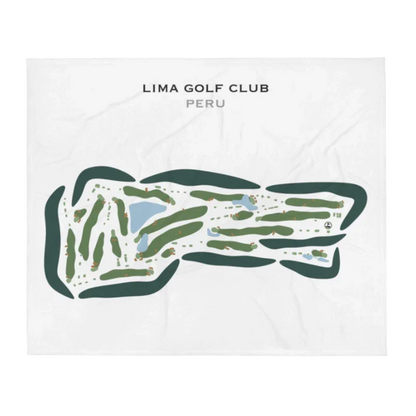Lima Golf Club, Peru - Printed Golf Courses