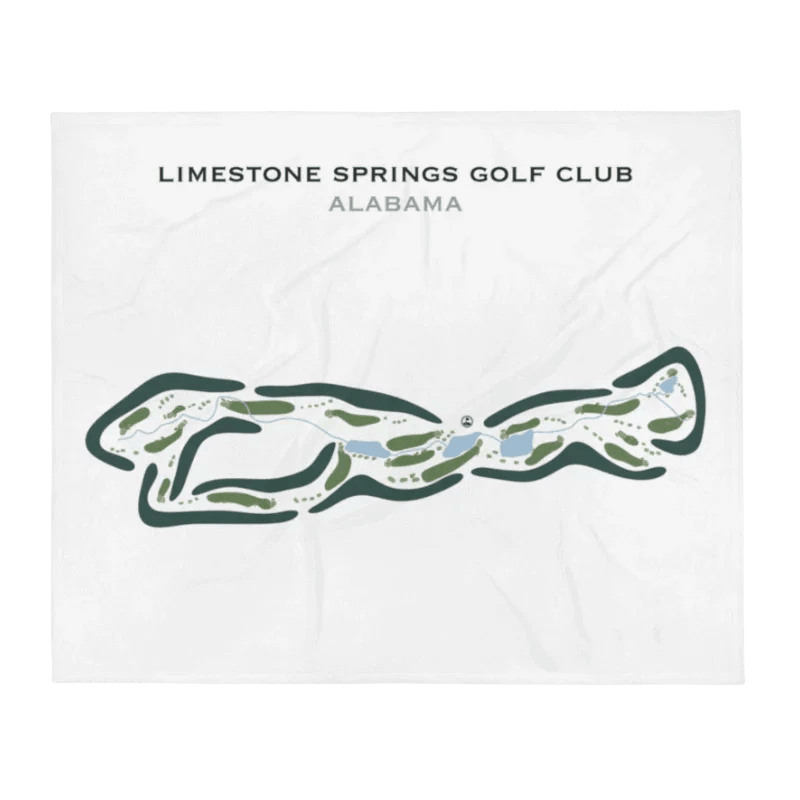 Limestone Springs Golf Club, Alabama - Printed Golf Courses