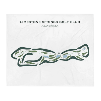 Limestone Springs Golf Club, Alabama - Printed Golf Courses