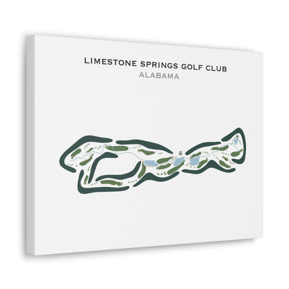 Limestone Springs Golf Club, Alabama - Printed Golf Courses