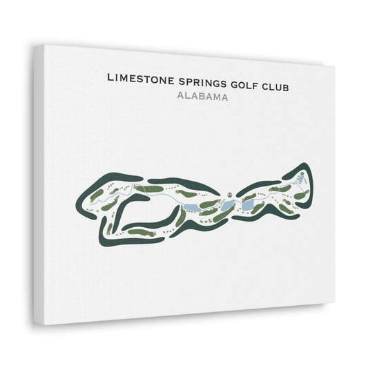 Limestone Springs Golf Club, Alabama - Printed Golf Courses