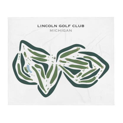 Lincoln Golf Club, Michigan - Printed Golf Courses