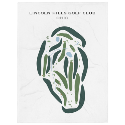 Lincoln Hills Golf Club, Ohio - Printed Golf Courses
