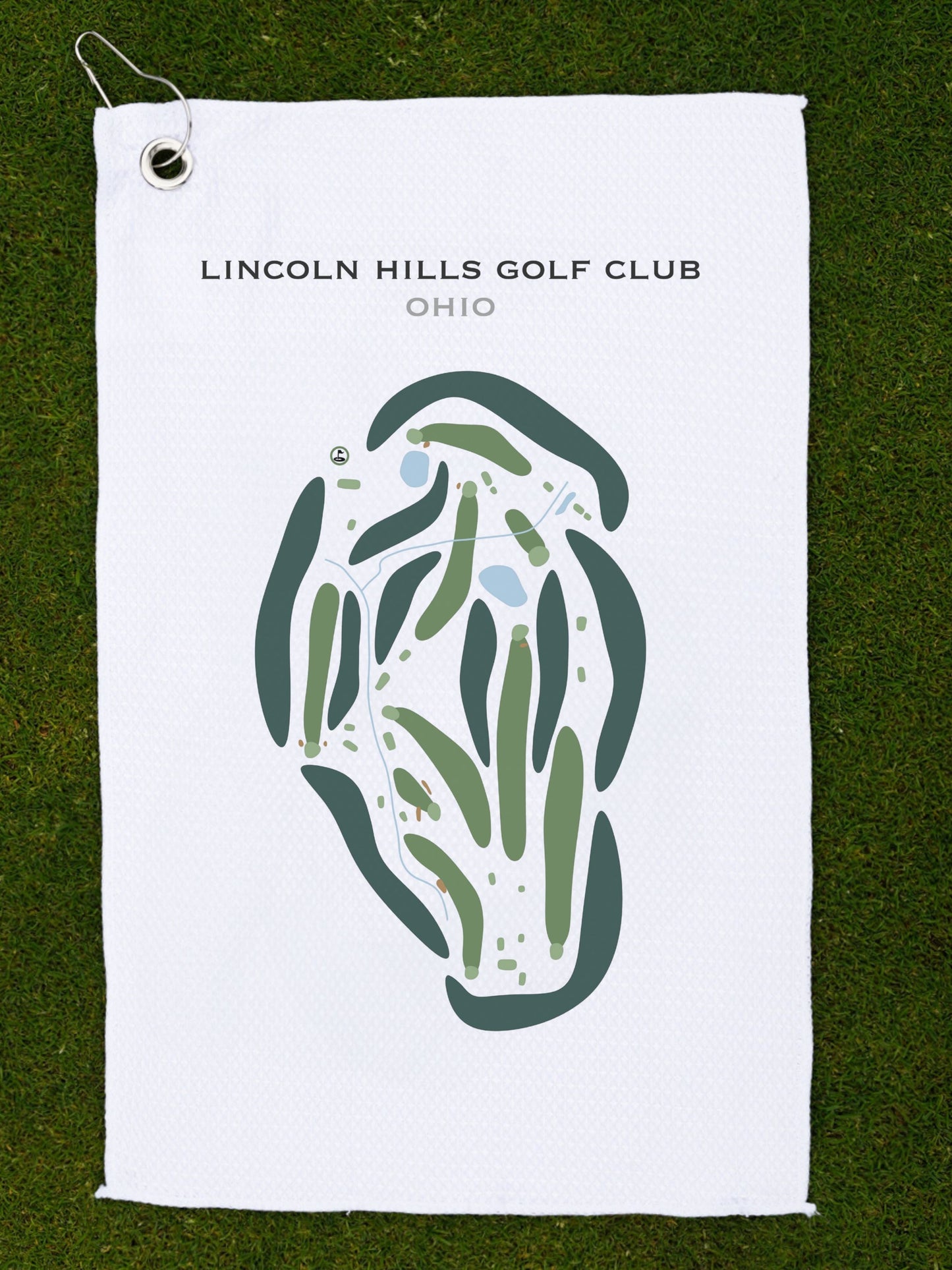 Lincoln Hills Golf Club, Ohio - Printed Golf Courses