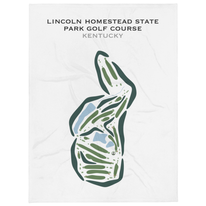 Lincoln Homestead State Park Golf Course, Kentucky - Printed Golf Courses