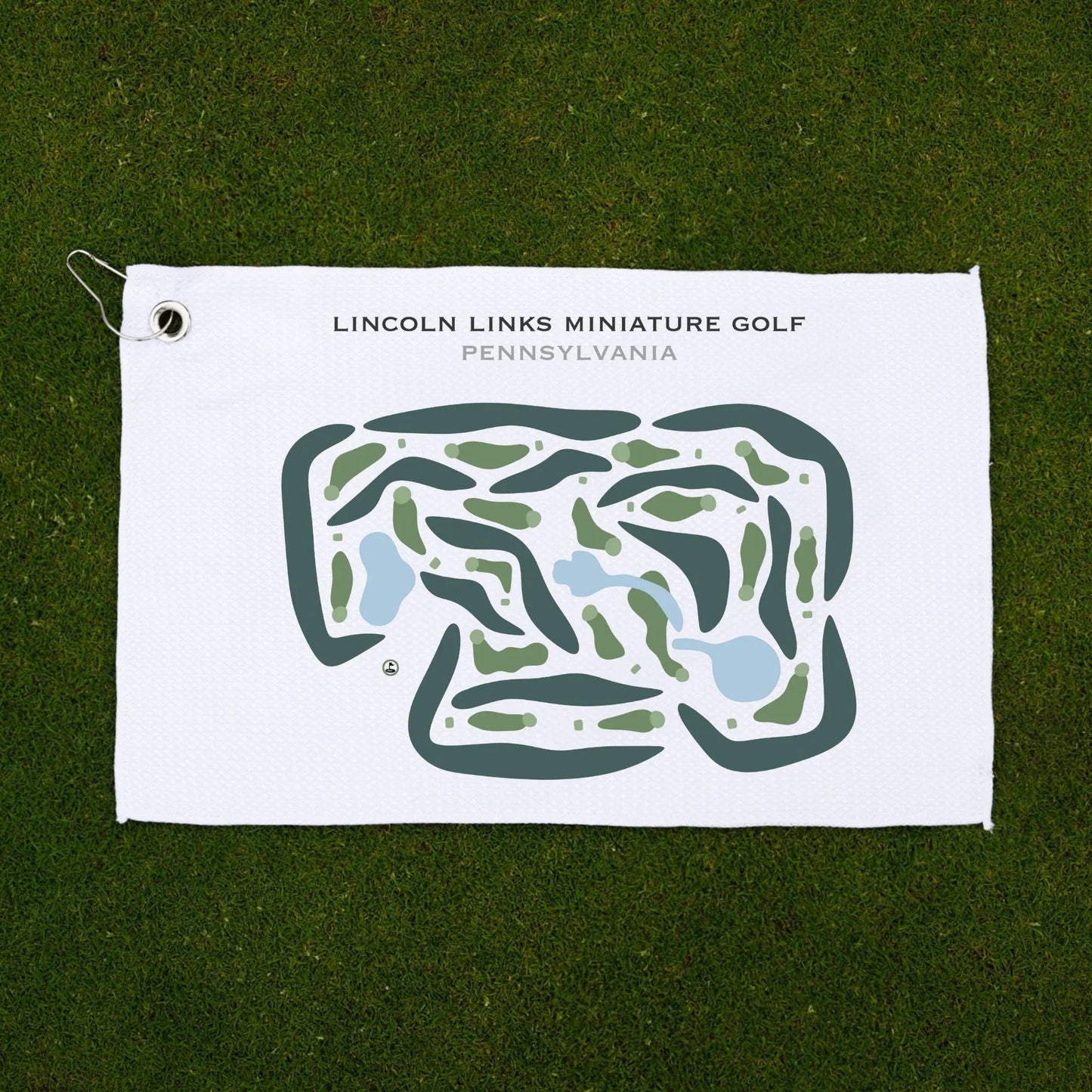 Lincoln Links Mini Golf, Pennsylvania - Printed Golf Courses