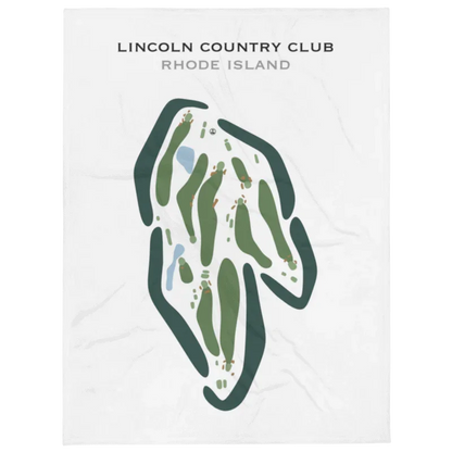Lincoln Country Club, Rhode Island - Printed Golf Courses