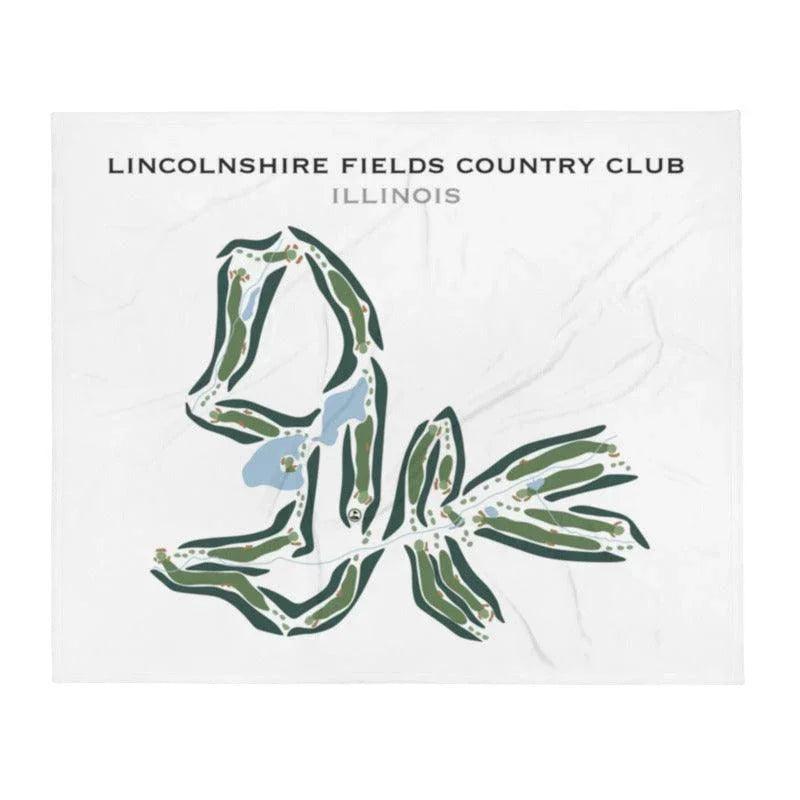 Lincolnshire Fields Country Club, Illinois - Printed Golf Courses