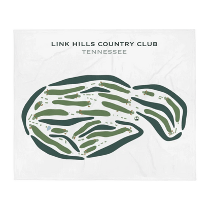 Link Hills Country Club, Tennessee - Printed Golf Courses