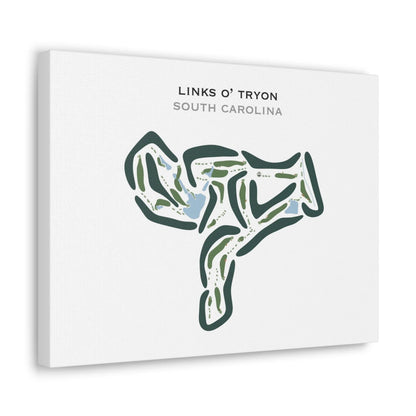 Links O'Tryon, South Carolina - Printed Golf Courses