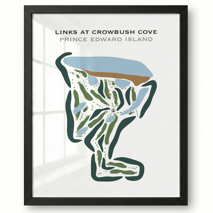Links At Crowbush Cove, Canada - Printed Golf Courses