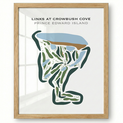 Links At Crowbush Cove, Canada - Printed Golf Courses