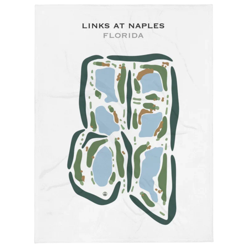 The Links of Naples, Florida - Printed Golf Courses