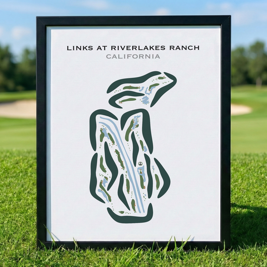 Links at RiverLakes Ranch, California - Printed Golf Courses