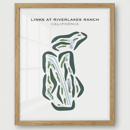 Links at RiverLakes Ranch, California - Printed Golf Courses