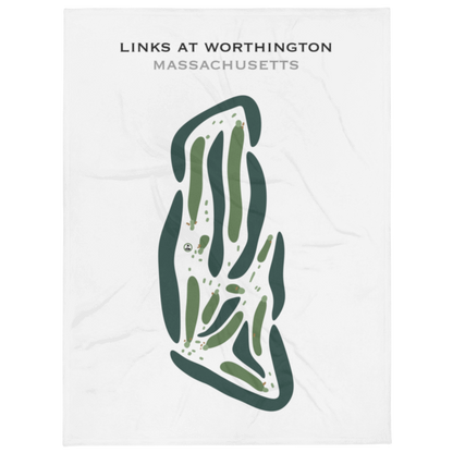 The Links at Worthington, Massachusetts - Printed Golf Courses
