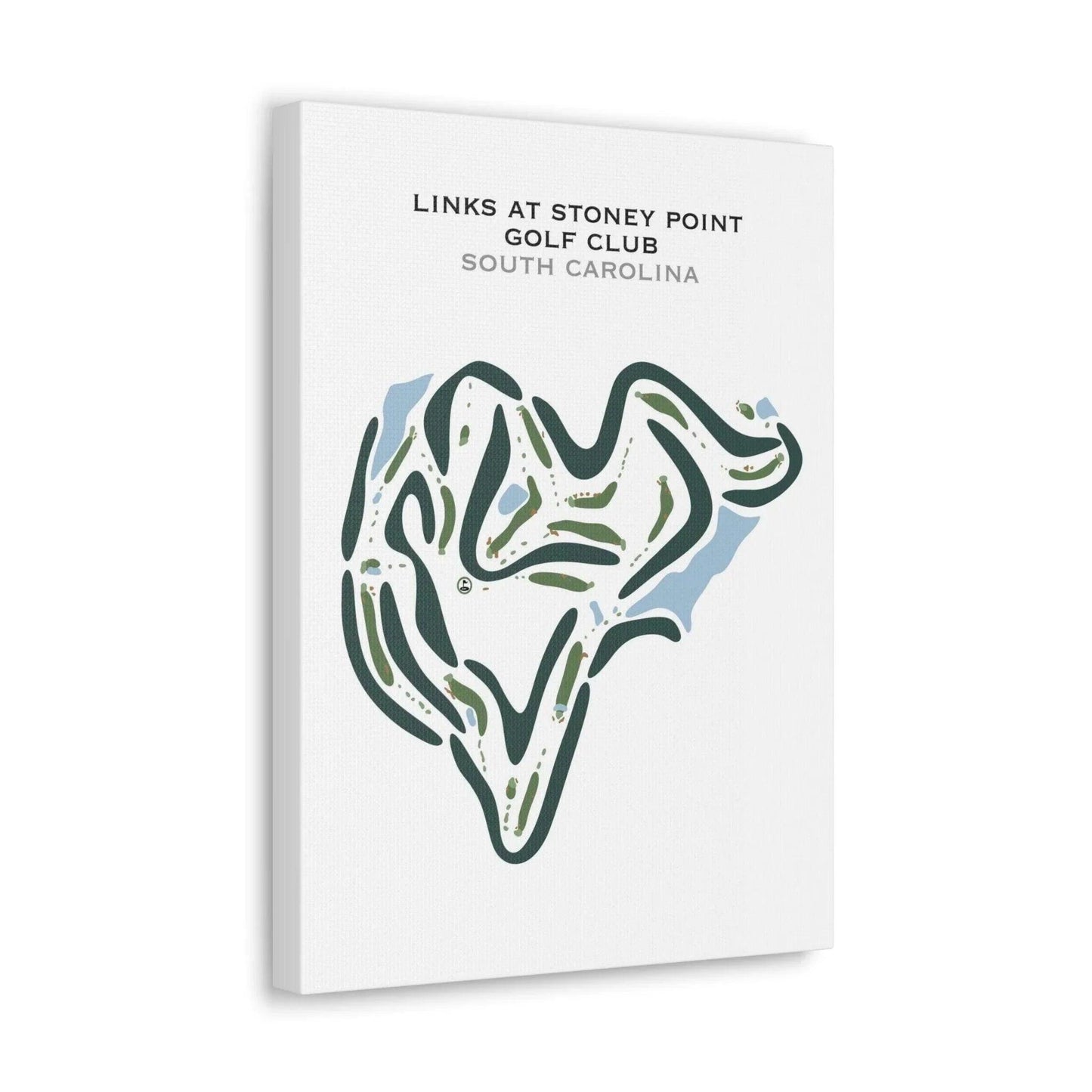 Links at Stoney Point Golf Club, South Carolina - Printed Golf Courses