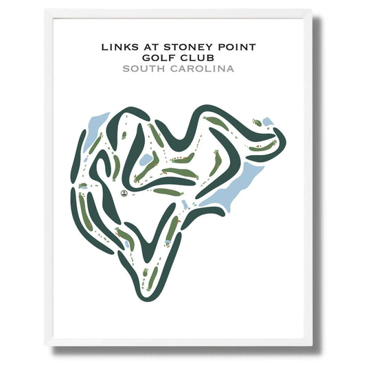 Links at Stoney Point Golf Club, South Carolina - Printed Golf Courses