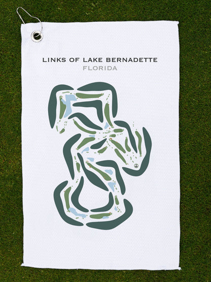 Links of Lake Bernadette, Florida - Printed Golf Courses