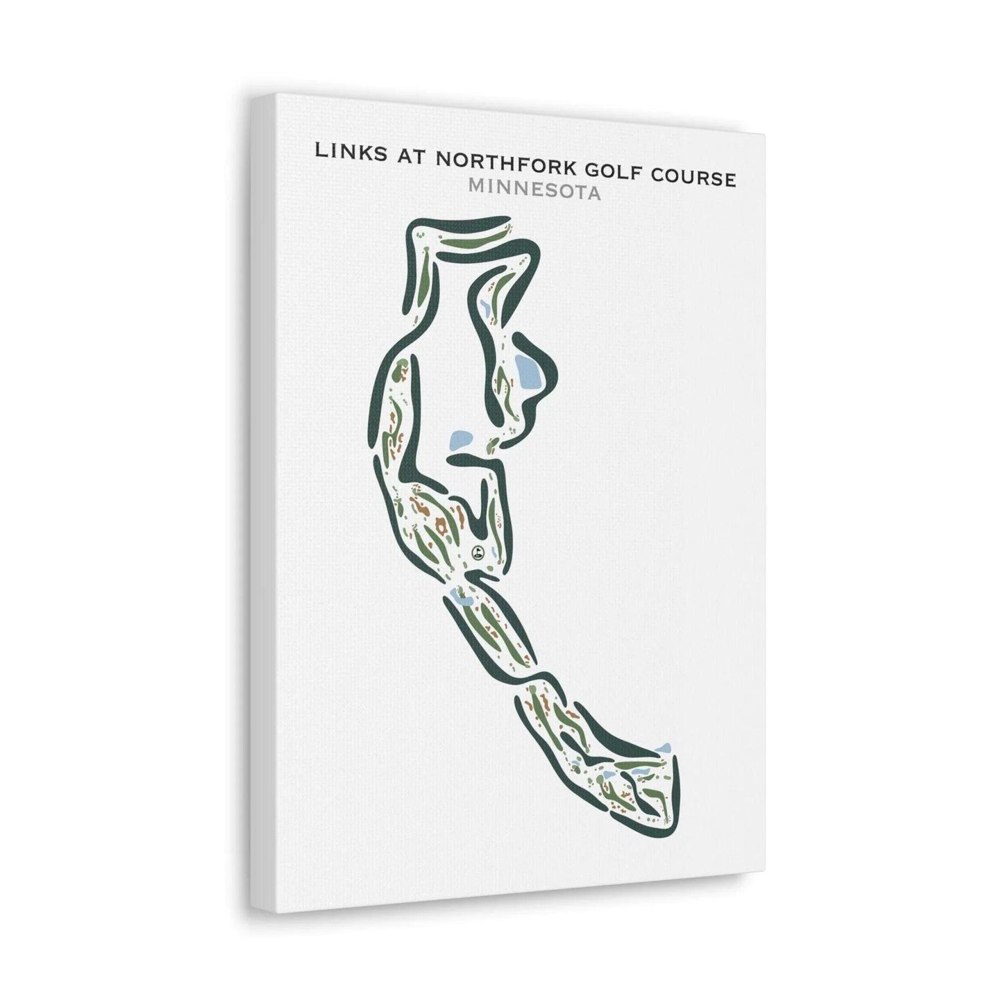 Links at Northfork Golf Course, Minnesota - Printed Golf Courses